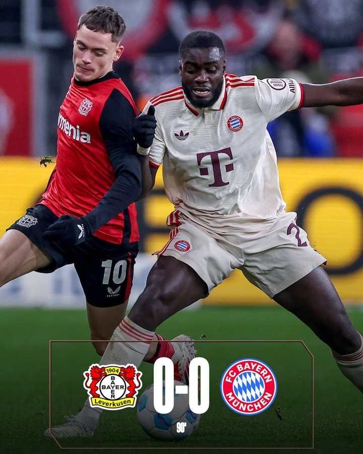  拜仁近10年首次單場射門少于6次&第3次0射正，近3年預(yù)期進(jìn)球最低