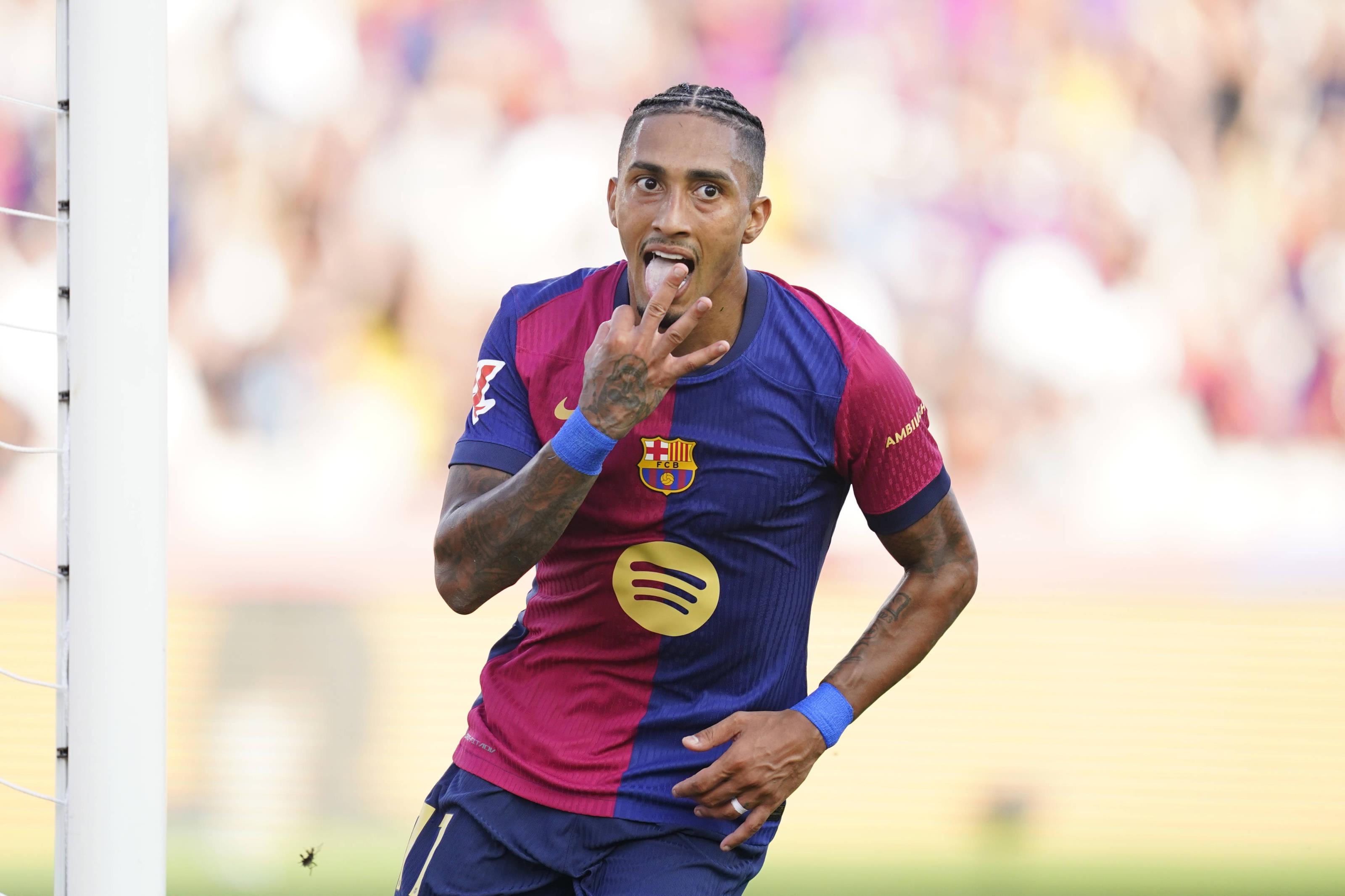  拉菲尼亞本賽季歐冠進10球最多，各項賽事41場直接參與42球